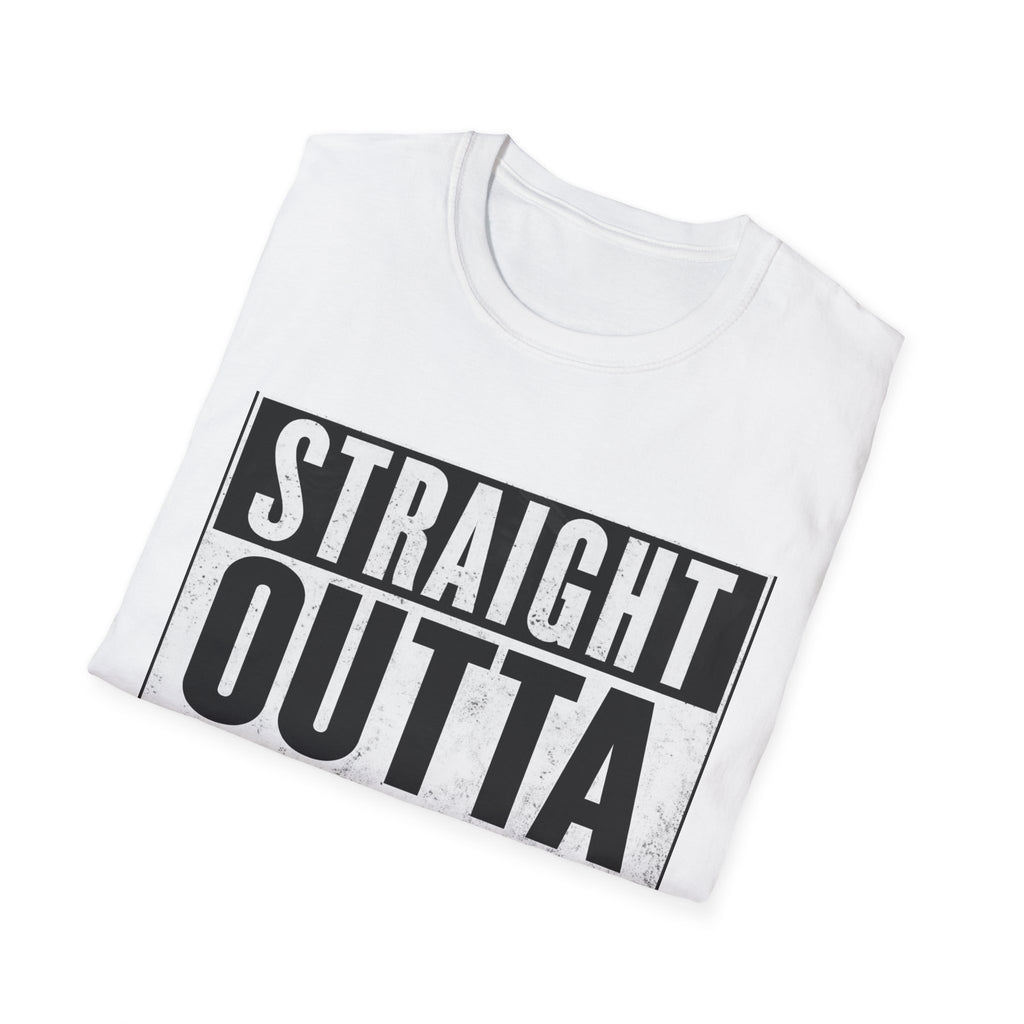 Straight Outta Patience T-Shirt — Funny Statement Graphic Tee