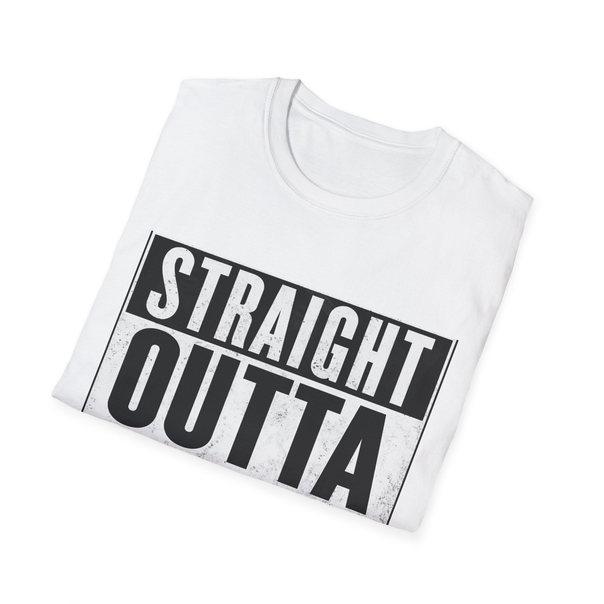 Straight Outta Patience T-Shirt — Funny Statement Graphic Tee