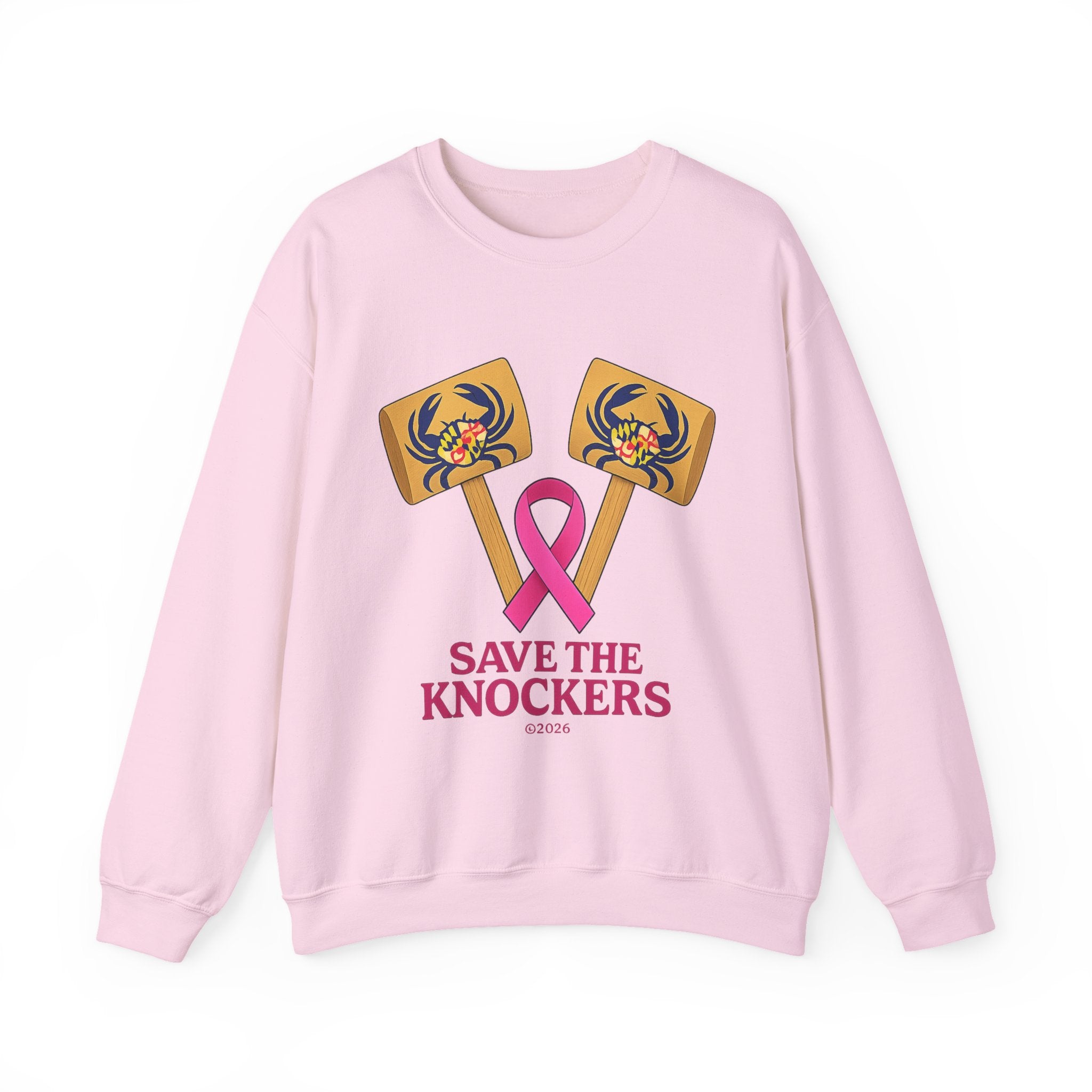 Save the Knockers Breast Cancer Awareness Sweatshirt