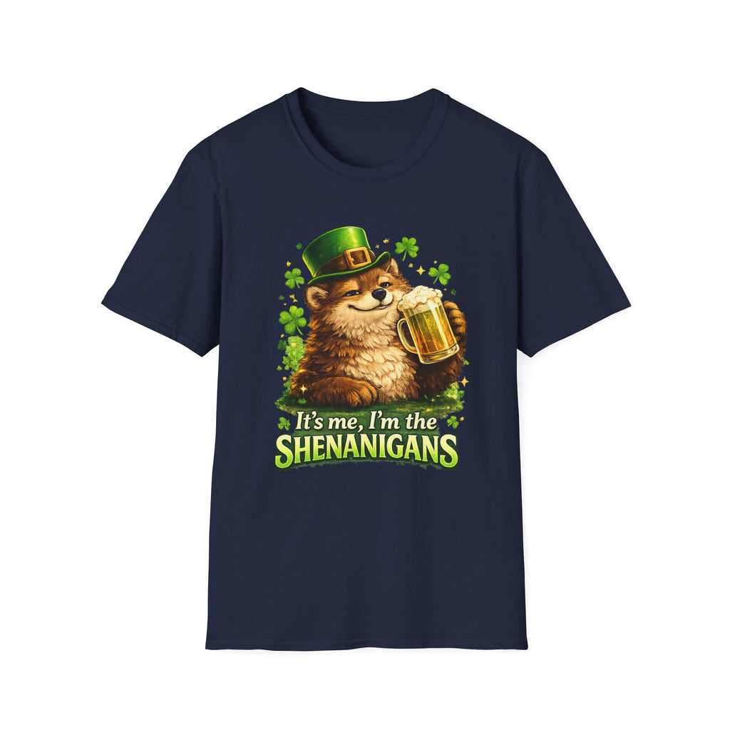 St. Patrick's Day 'It's Me I'm the Shenanigans' T-Shirt - Funny Leprechaun Drink Tee