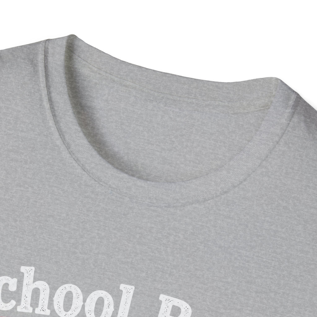 School Bus Attendant T-Shirt — "Nope I Prefer Highly Caffeinated Chaos" Funny Bus Attendant Tee