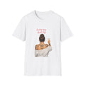 Living My Best Life T-Shirt — Woman Back Tattoo Peace Sign Graphic Tee