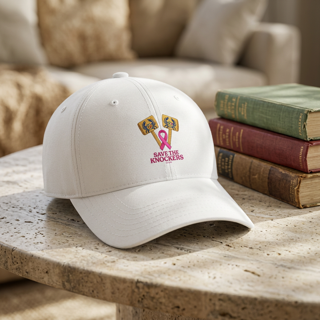 Save the Knockers Maryland Breast Cancer Awareness Baseball Cap