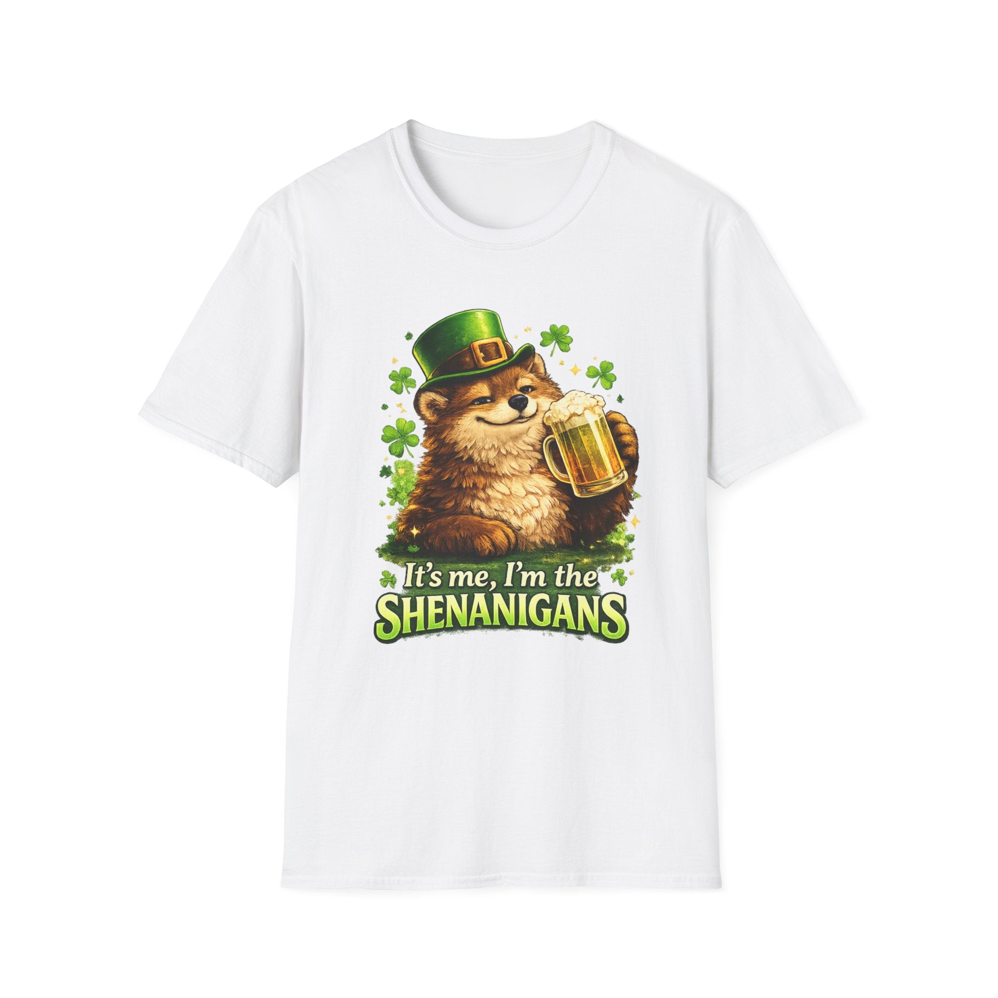 St. Patrick's Day 'It's Me I'm the Shenanigans' T-Shirt - Funny Leprechaun Drink Tee