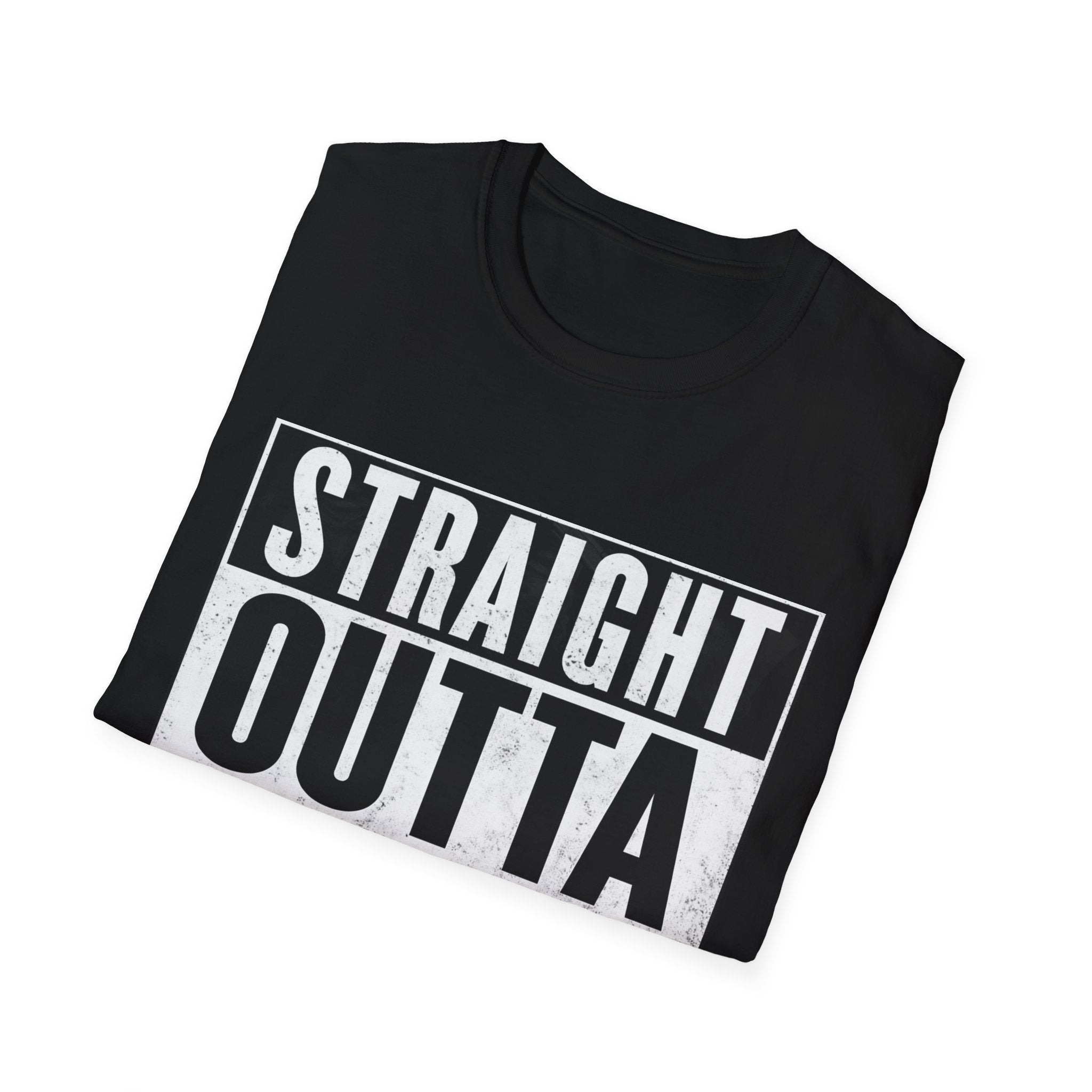 Straight Outta Patience T-Shirt — Funny Statement Graphic Tee