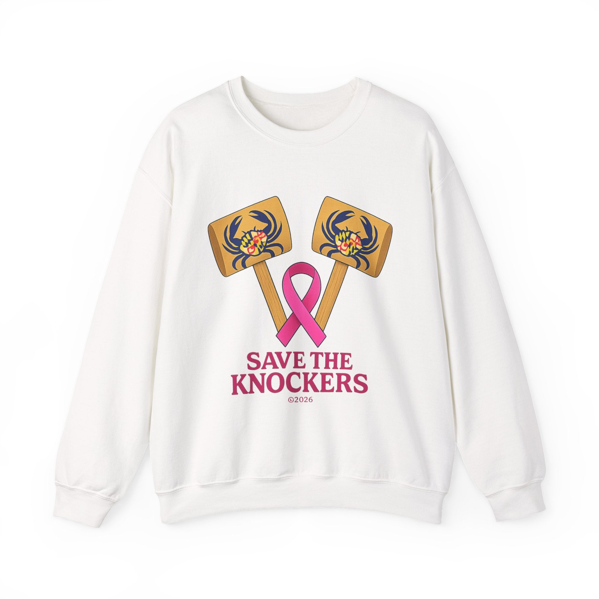 Save the Knockers Breast Cancer Awareness Sweatshirt