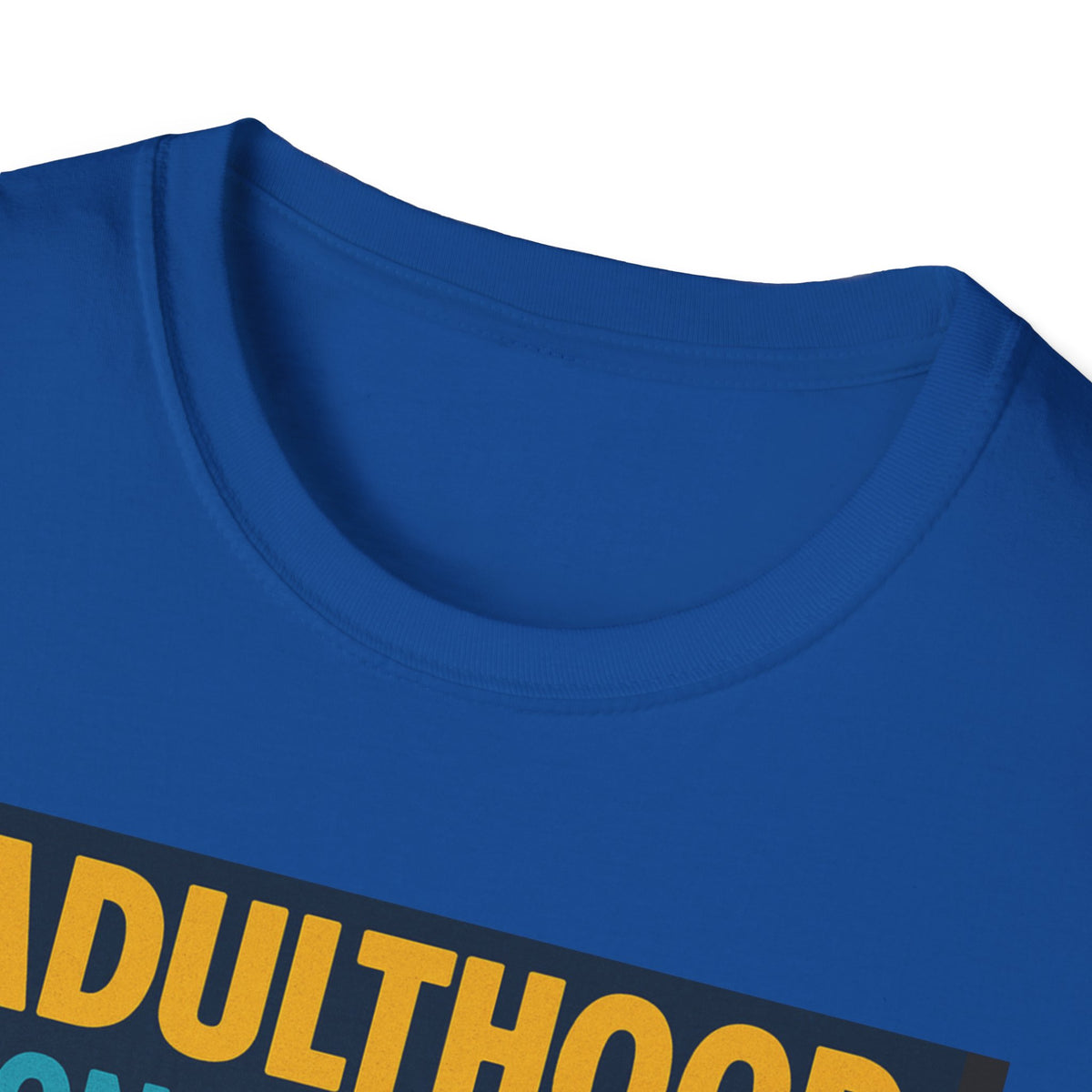 Adulthood Don't Believe the Hype T-Shirt | Funny Graphic Tee, Gift for Young Adults, Vintage Style, Unisex Casual Wear, Birthday Gift