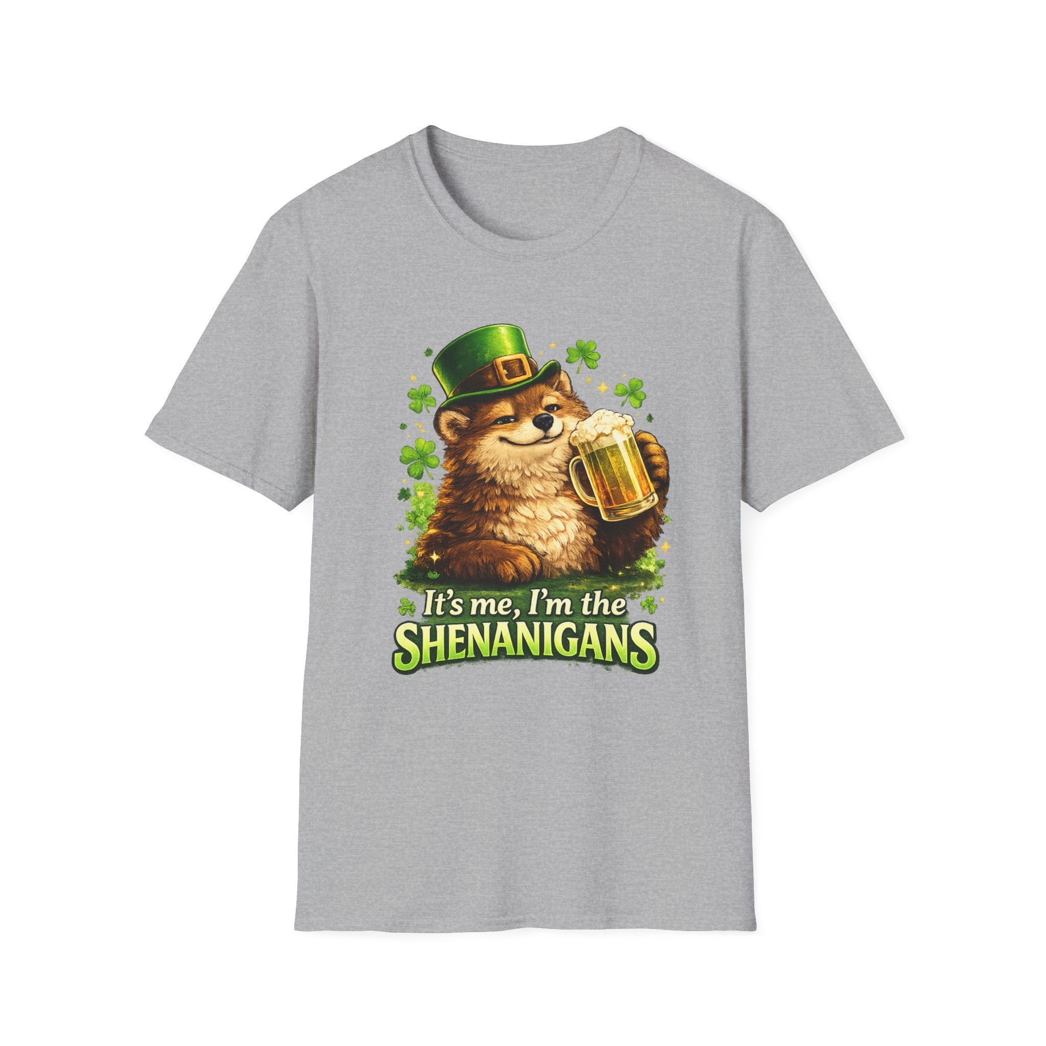 St. Patrick's Day 'It's Me I'm the Shenanigans' T-Shirt - Funny Leprechaun Drink Tee