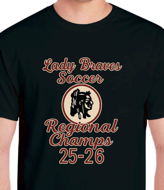 Lady Braves Regional Champs