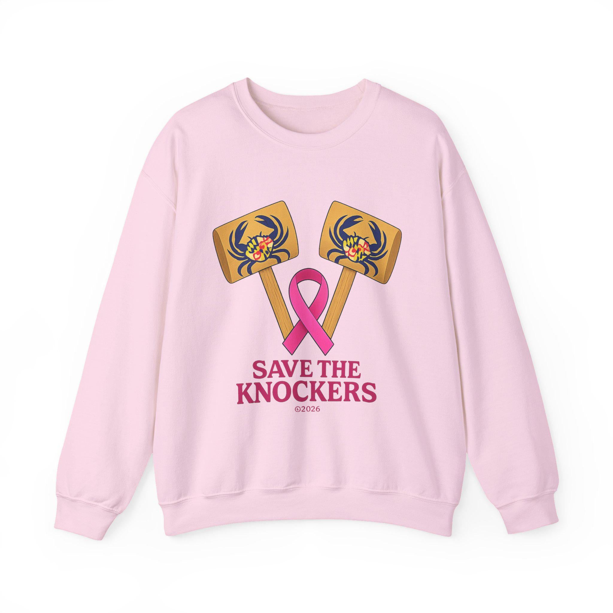 Save the Knockers Breast Cancer Awareness Sweatshirt
